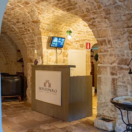 Masseria Montepaolo Dimora Di Charme בית חווה *